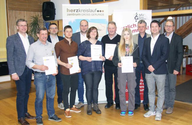 Geehrte des Musikvereins Groß Gerungs 2023