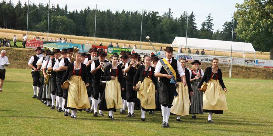 Marschmusikbewertung 2023 Musiker*innen bei der Marschmusikbewertung