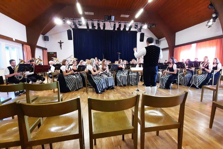 Musiker*innen des Musikvereins Groß Gerungs