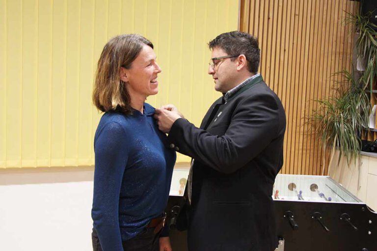 Ehrung Gabi Grünstäudl