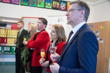 Sektempfang beim Frühlingskonzert (c) Petra Reisinger