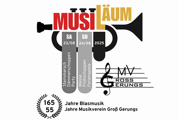 Beitragsbild zum Musiläum 2025 Beitragsbild zum Musiläum 2025